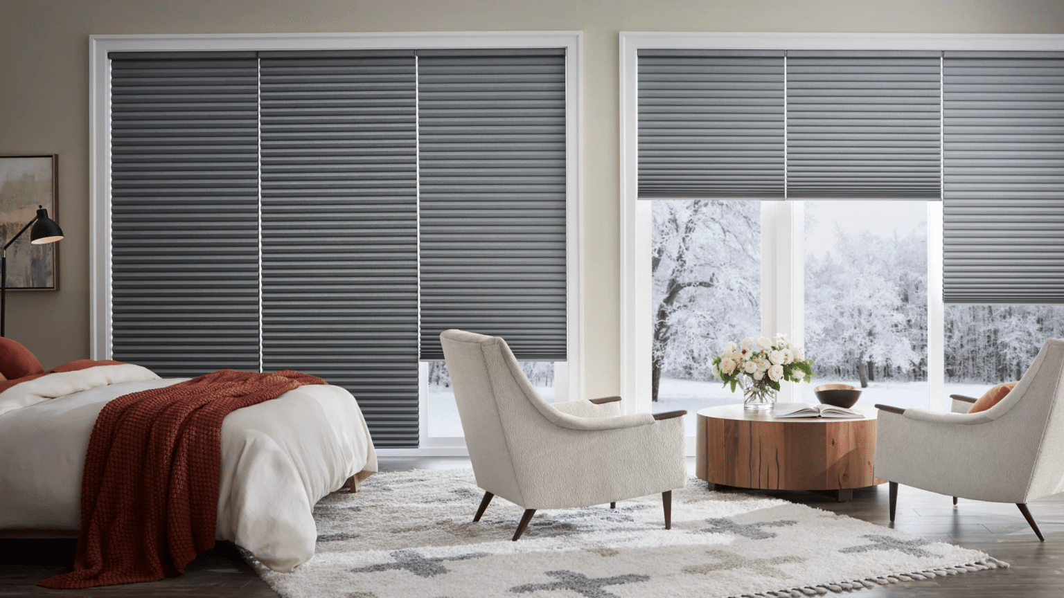 Houston motorized shades, AP