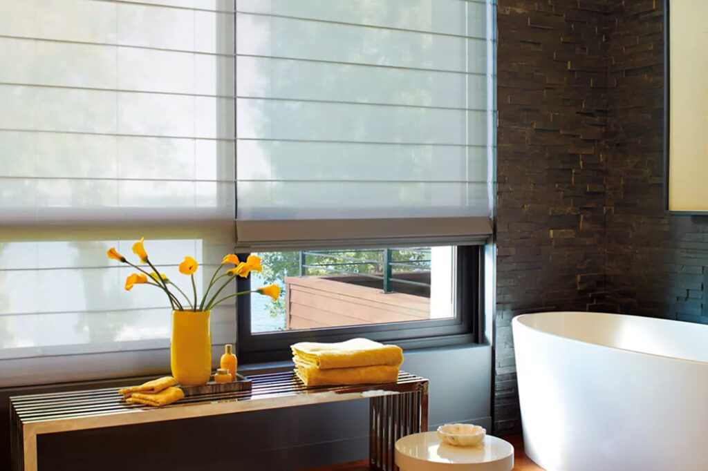 Custom Woven Shades in Houston