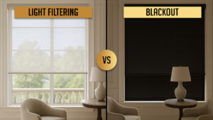 Light Filtering vs Blackout Shades
