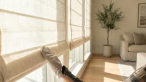 How to Clean Fabric Window Shades